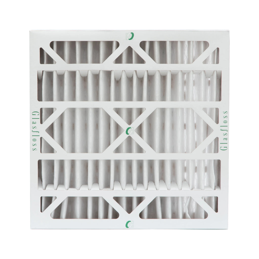 Pleated Inch 2 10 20x20x4 of 4" Size: Actual 19-1/2 Air MERV x 19-1/2 Pack Glasfloss. by x 3-3/4 Filters