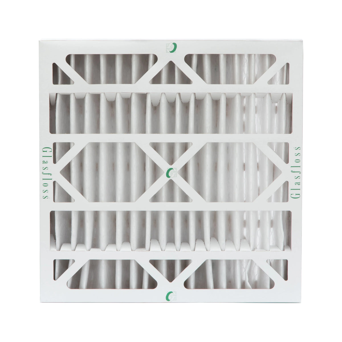 Pleated Inch 2 10 20x20x4 of 4" Size: Actual 19-1/2 Air MERV x 19-1/2 Pack Glasfloss. by x 3-3/4 Filters
