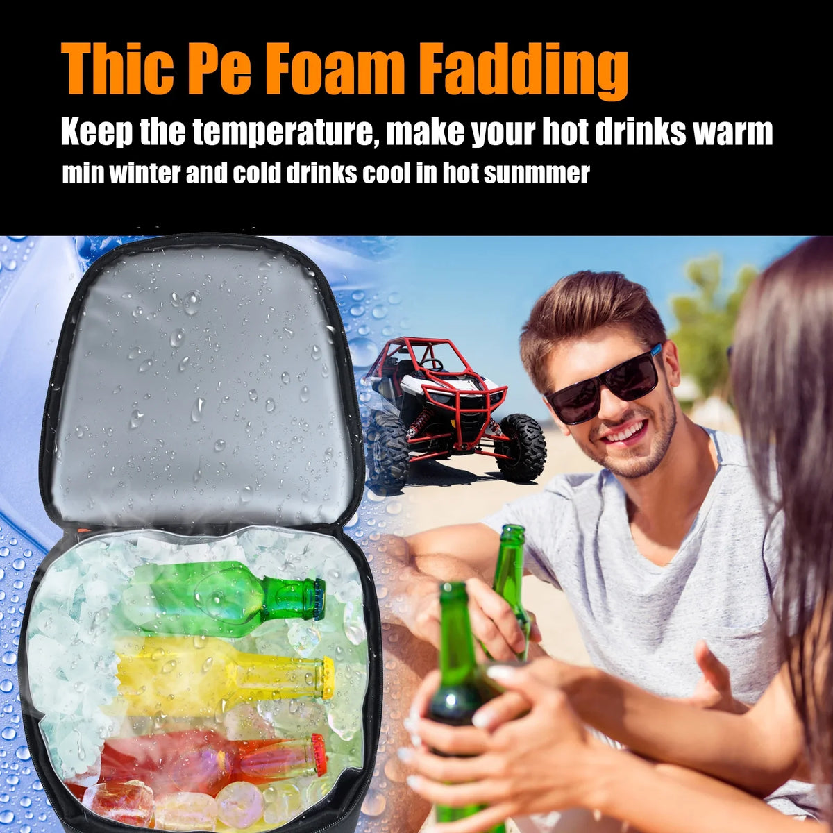 Cooler RZR 2018+ Accessories RZR Waterproof Organizers Tool for RS1 Storage Fit Polaris Underhood Bag UTV Bag RS1 Storage