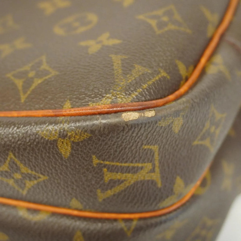 Pre-Owned PM Vuitton M45254 Reporter Monogram (Good) Brown Louis Bag Ladies Shoulder