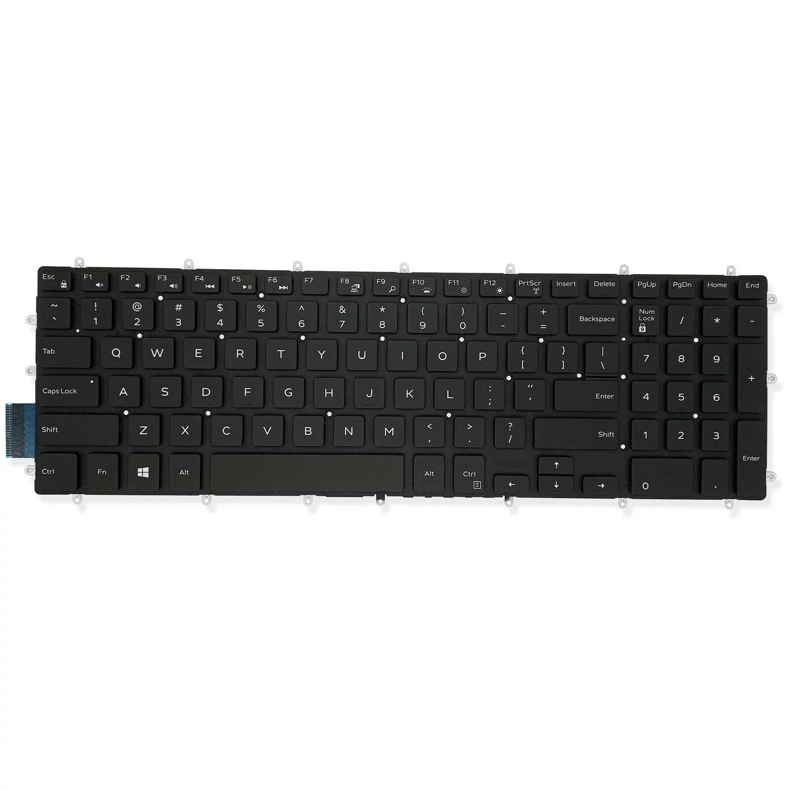G5 3779 3579 Backlit 7590 3590 5590 G3 White Characters Dell Keyboard 7588 G7 For 7790 5587