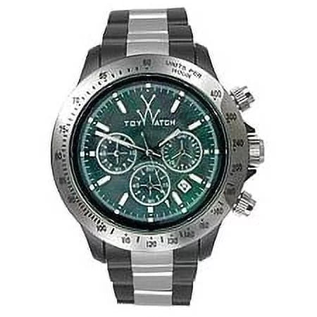 Chrono 11207-SL Metal Plasteramic Silver Black Heavy