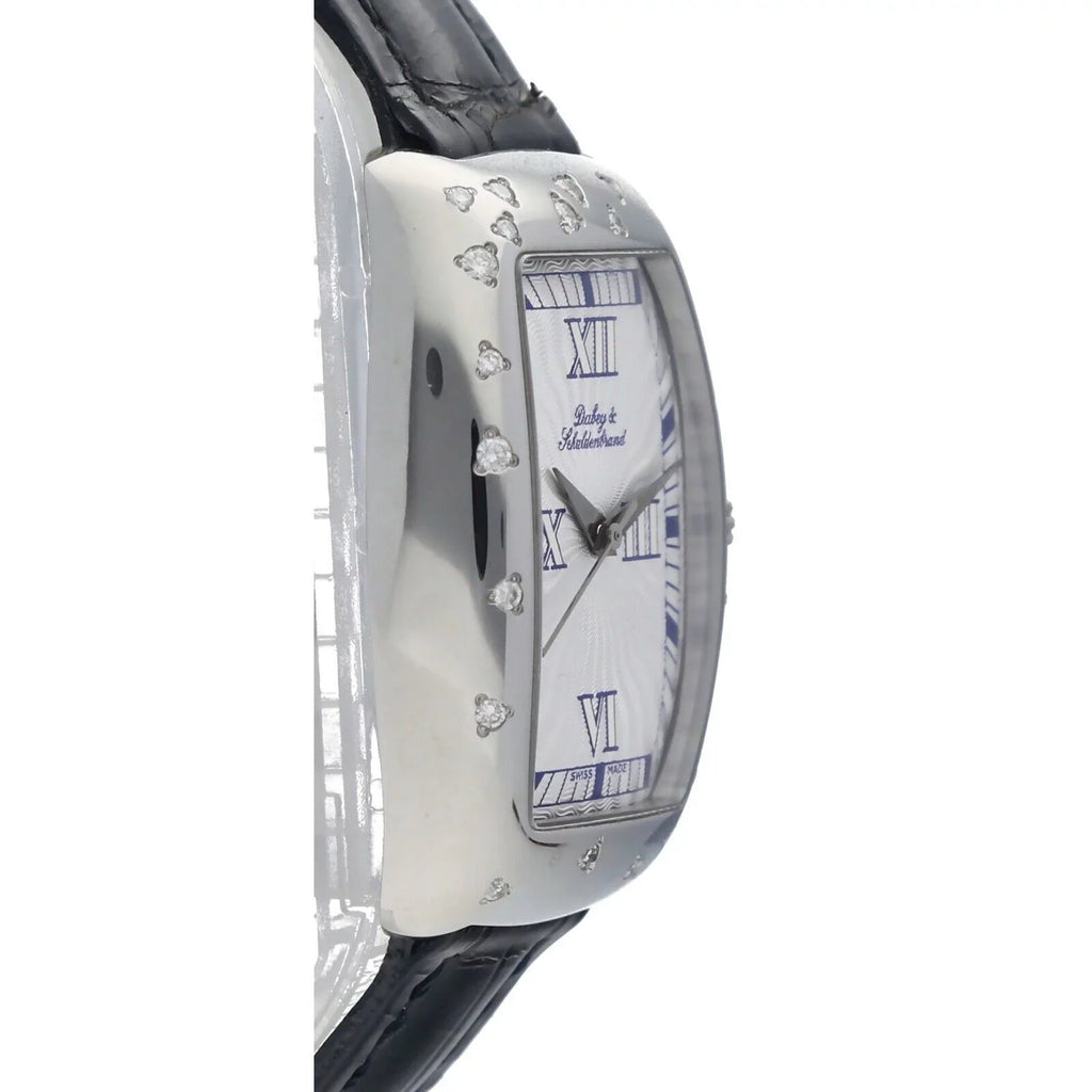 27mm Schaldenbrand Lady Women's Tonneau Dubey Automatic Fantasy Watch Steel &amp;