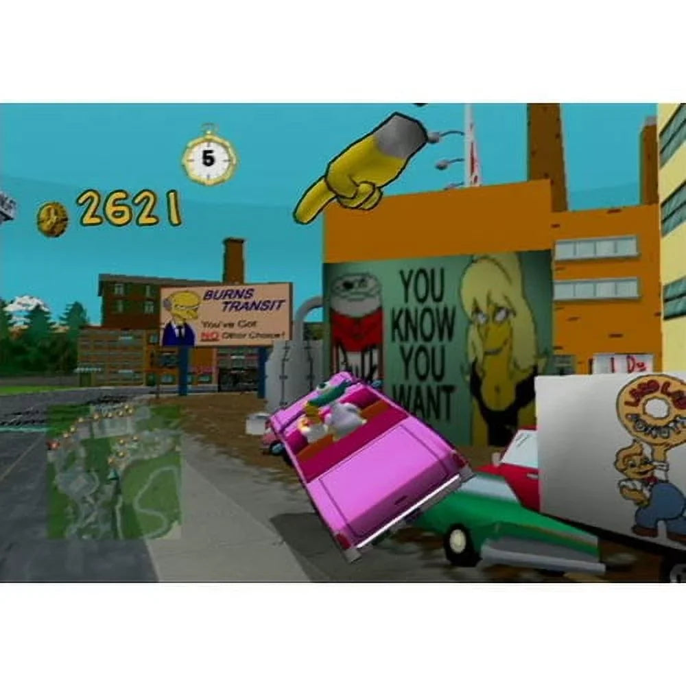 Electronic [Physical] PlayStation 2, The Road Simpsons: Arts, Rage,