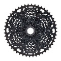 Steel 11-48T, ADVENT Cassette X microSHIFT 10 Hardened ED Cogs Speed, Black, -