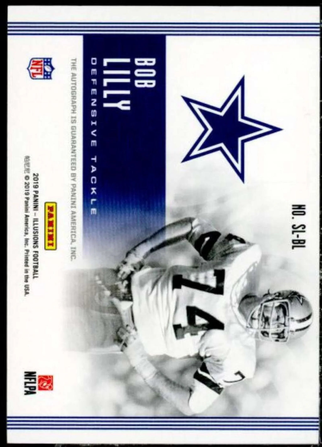 2019 Stadium Bob Autographs Lilly Legends Panini Card #18 Illusions