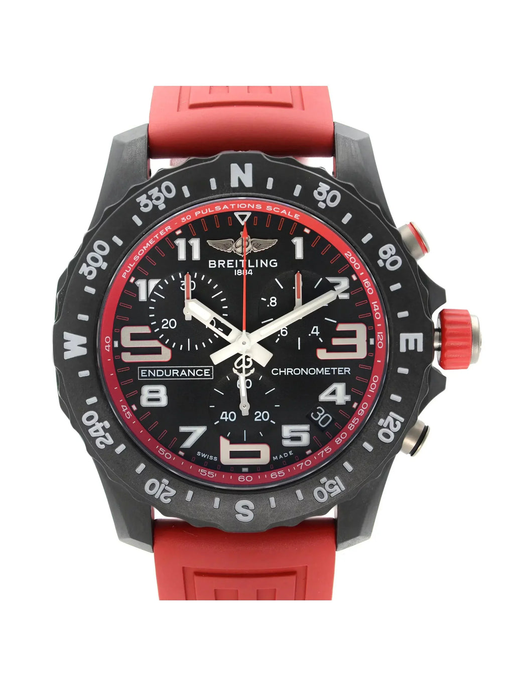 Black Red Dial Quartz X82310D91B1S1 Endurance Pro Watch Breitling Breitlight