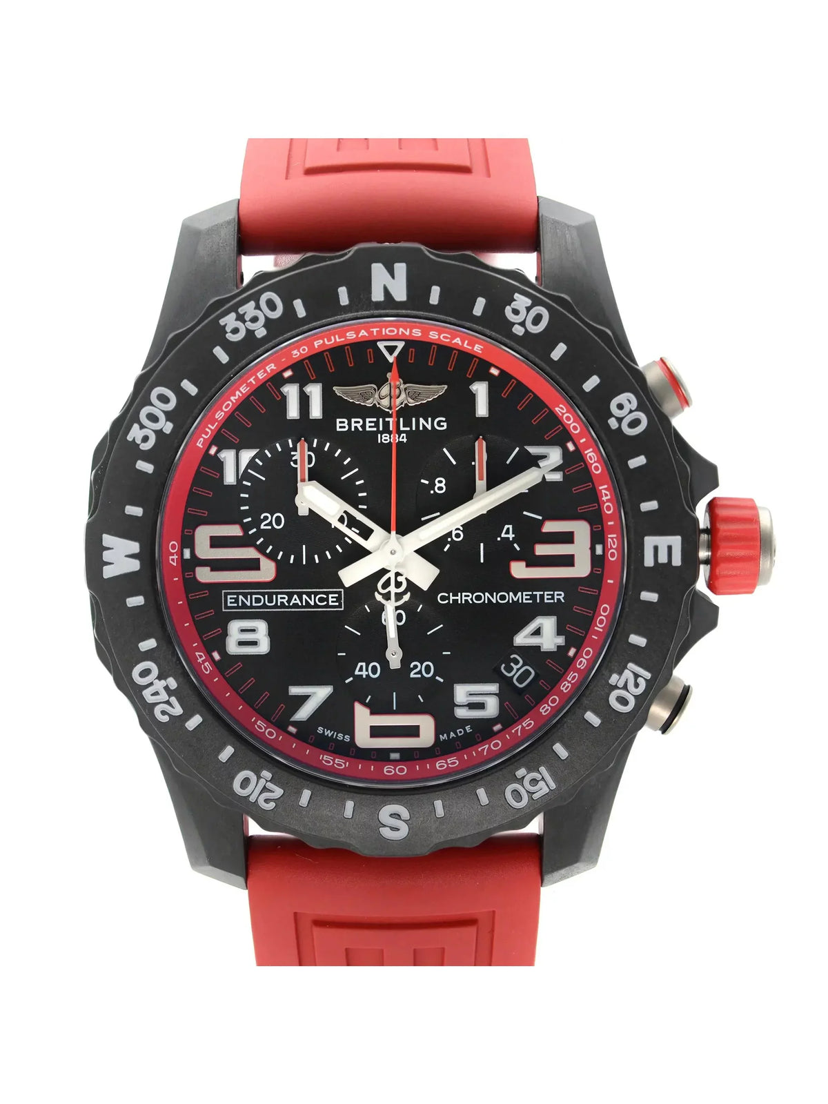 Black Red Dial Quartz X82310D91B1S1 Endurance Pro Watch Breitling Breitlight