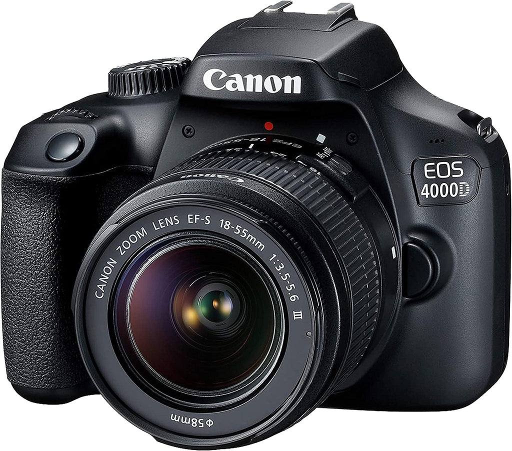 Camera HD lens+case+128Memory DSLR F/3.5-5.6 (24PC) Zoom EF-S EOS Zoom T100 Canon 4000D/Rebel w/Canon Lens+420-800mm 18-55mm Telephoto Cards