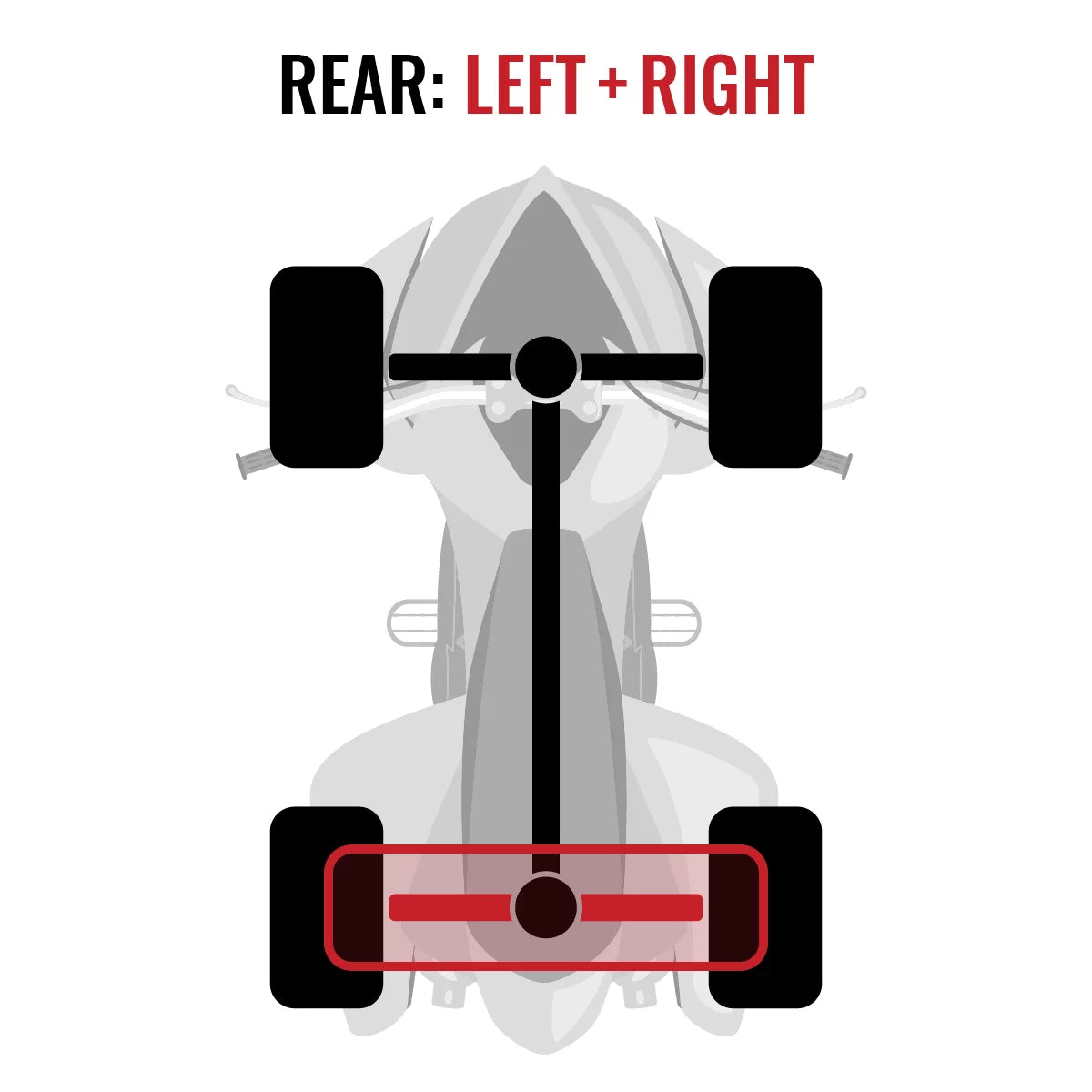 2 - Axle with Can-Am compatible Right 4X4 Rear Renegade Left XXC XT 2015 1000 Sixity EFI-STD pc