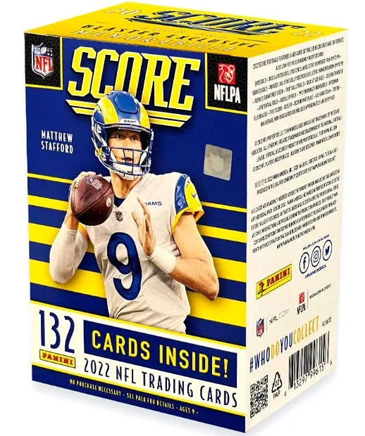 BLASTER Football (11 Trading Card Score 2022 Box Packs) Panini NFL