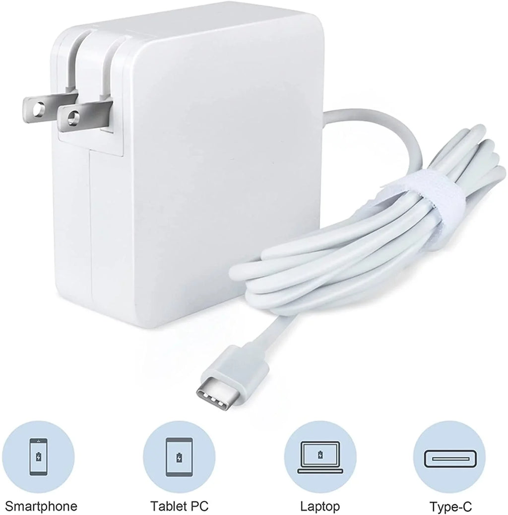 Type-C K-MAINS Gen Replacement USB for Adapter 81ER Type 100e 65W Chromebook AC Charger Lenovo White 1st