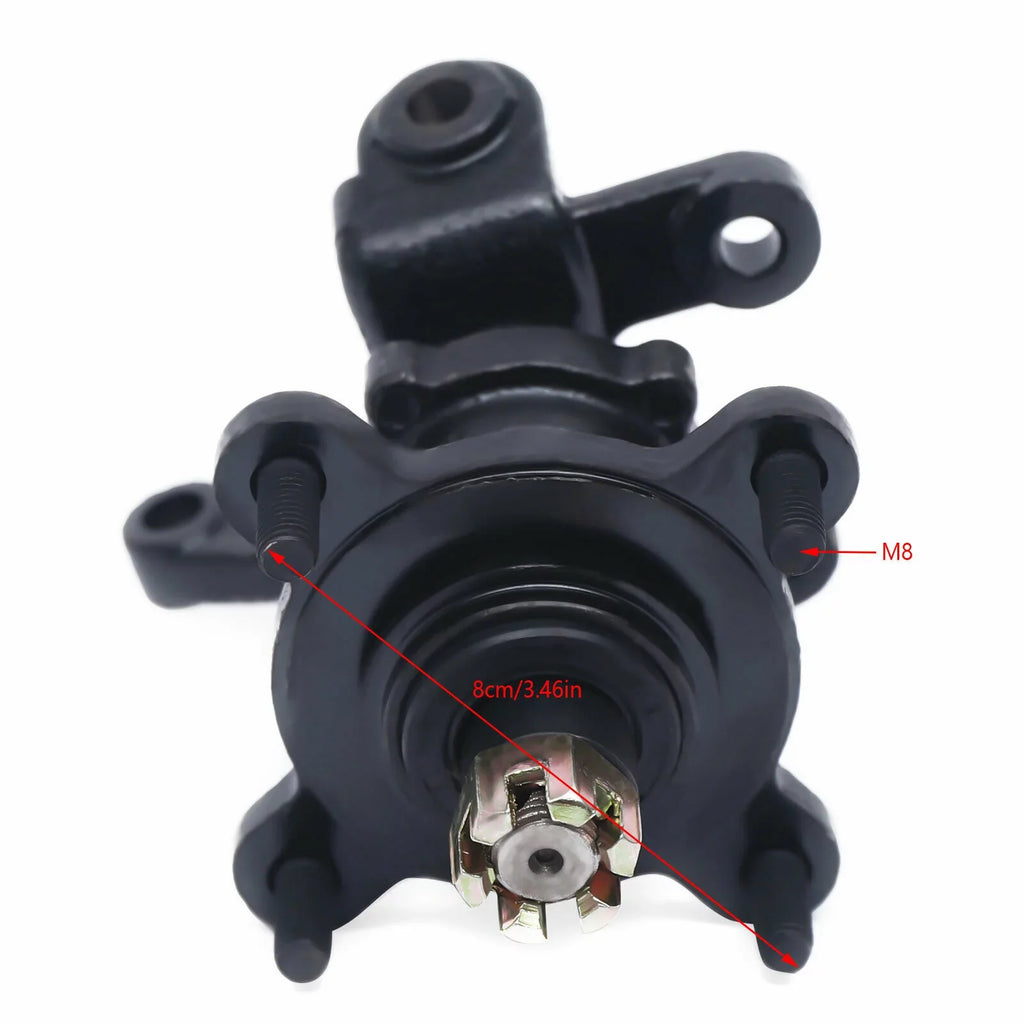 ATV/Go Kart Upper&Lower Front Upper/Lower Swingarm Buggy Suspension Go Upper/Lower For Arm Knuckle Kit Kart ATV Quad Steering A-Arm Arm Assembly Suspension Swingarm For Spindle Swing Bike