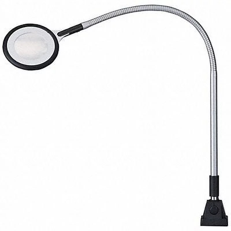 113142M10 Waldmann MagnifierLight,Gooseneck,AR25.5in,BLK/SL