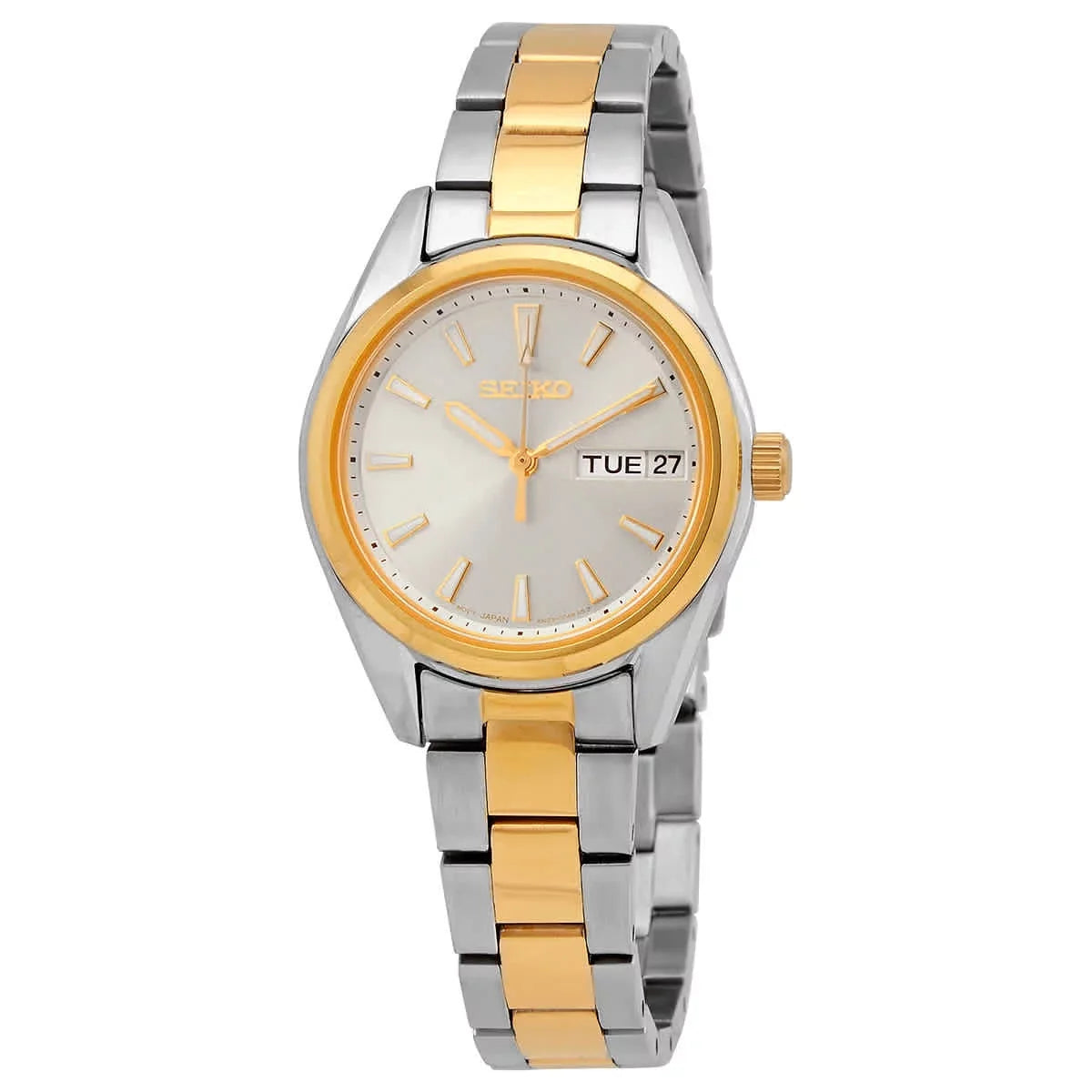Classic Ladies Two-tone SUR354P1 Dial Seiko Neo Quartz Watch Gold
