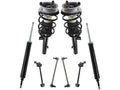 328i 2007 Absorber Front Strut - Compatible and - Piece Assembly 2012 - Bar 2009 2010 2013 Coil 8 Shock RWD 2008 Kit Suspension 2011 with BMW Rear Spring Sway Link