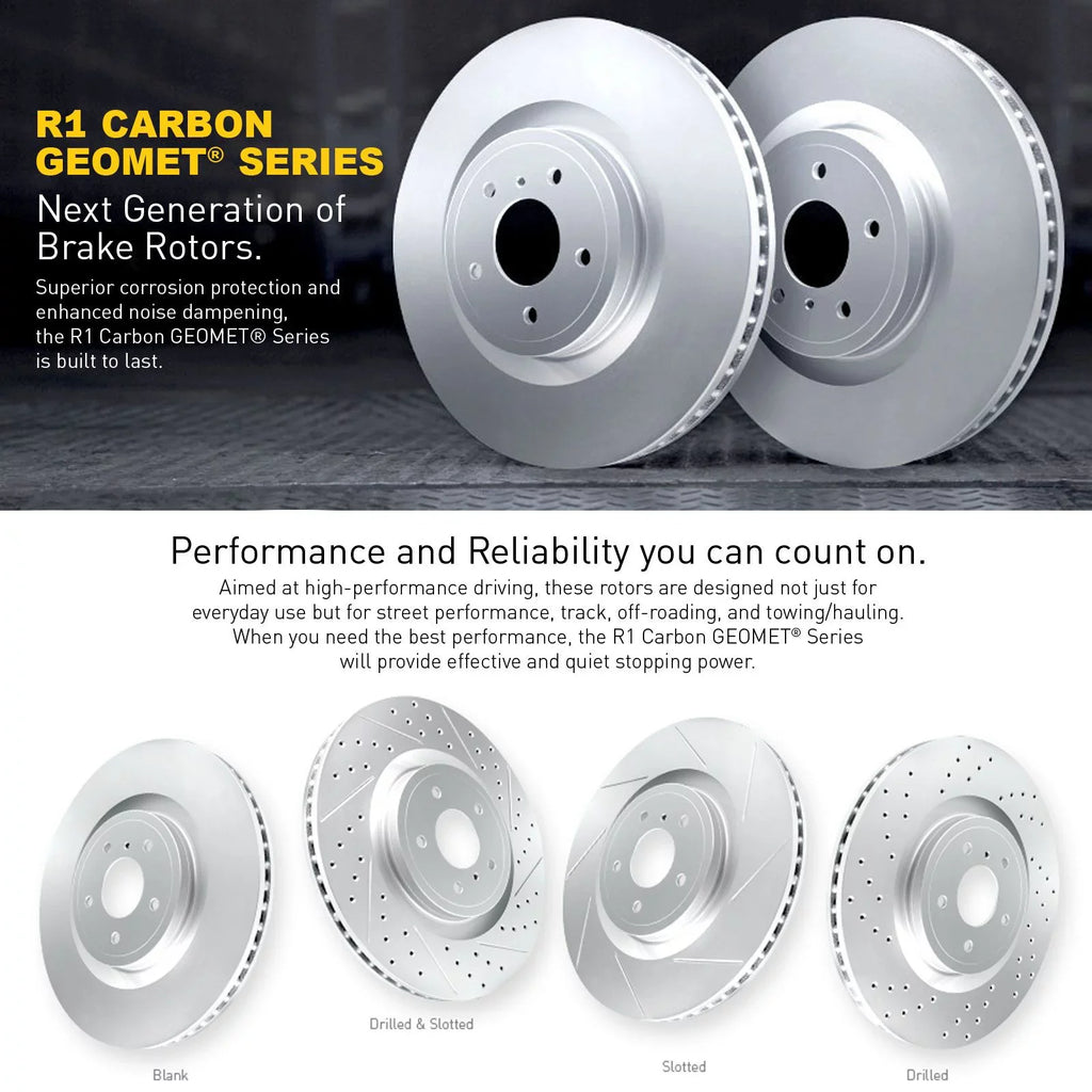 Fits Rotor Brake R1 CHEROKEE Carbon select: JEEP 2014-2022 Wdpn1 42010 Concepts R1 Concepts Coated