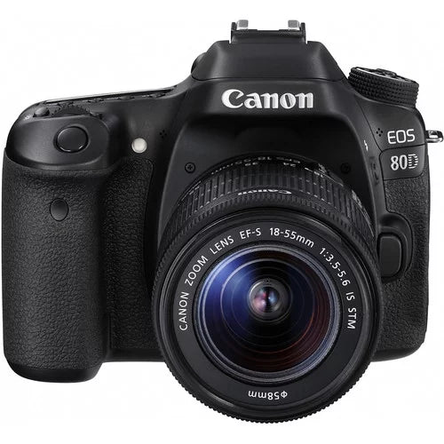 APS-C Lens+24.2MP processor with DSLR DIGIC Intermediate Camera Canon sensor Bundle 6 18-55mm EOS CMOS and image 80D