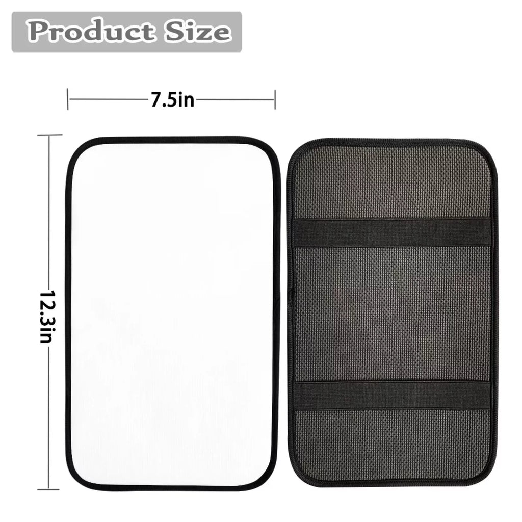 Cover+Auto Console Cover Pad+Center Pad+Front Blanket Sedan Seat Seatbelt Accessories Settring Set Cover AestheticMushroom Back Car Interior 8-Van Binienty Saddle Print of Wheel