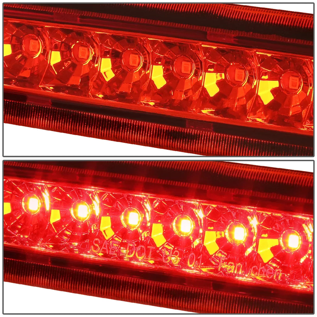 3rd 3BL-4RUNNER03-LED-RD Toyota Stop Third Motoring 04 2003 4Runner 08 LED DNA 2009 For Lamp Rear 06 05 07 Light Housing N210 Brake Tail to Red