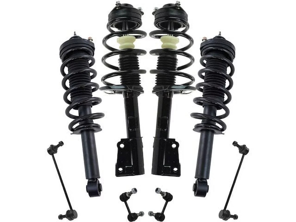 '- Journey - Kit Spring 8 Rear 2010 Piece 2012 2018 Link Dodge and Sway 2014 Compatible V6 3.6L 2013 2015 2009 2011 Coil - Front 3.5L Strut 2016 2017 Bar and with