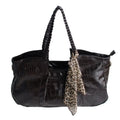 Bag Coffee Shoulder Handbag Beauty Bag Charm scarf Satchel Handle with Leatherette A XXK177-COFFEE Double