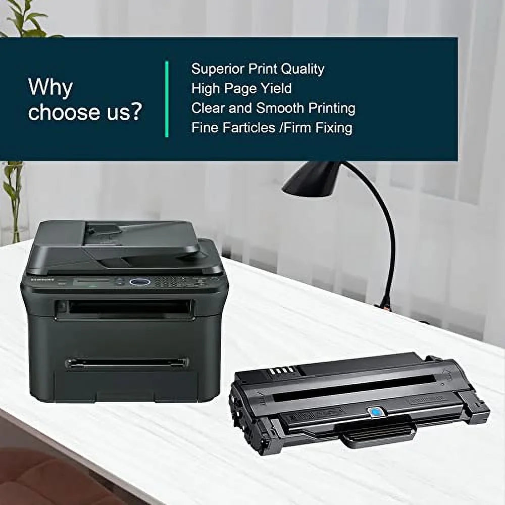ML-2525 Printer, SCX-4623F SF-650 SF-650P Toner ML-2525W MLT-D105L for ML-2545 Replacement Samsung MLT-D105L SCX-4623FN Toner Pack Black 2 ML-1915 D105L - SCX-4623FW Cartridge 105L