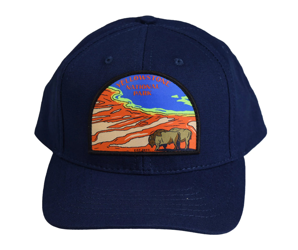 Co. National Sendero Park Snapback Adjustable Hat Provisions Yellowstone