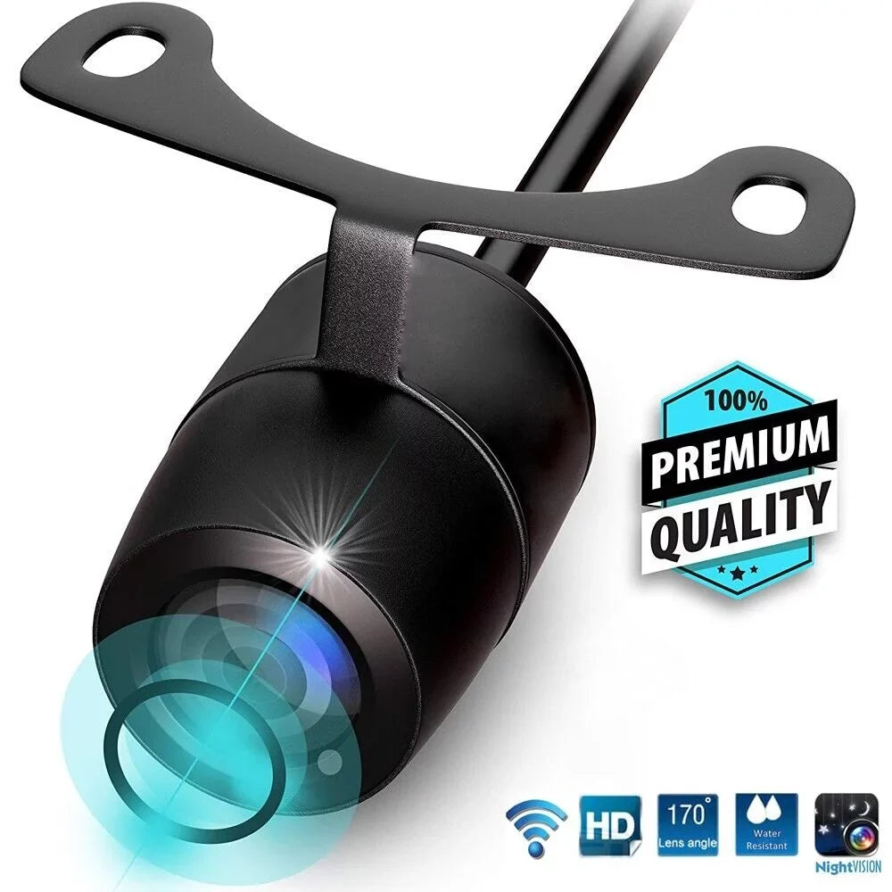 Backup System Monitor Rear + Wireless Night Camera Vision Parking HD 7inch Car View