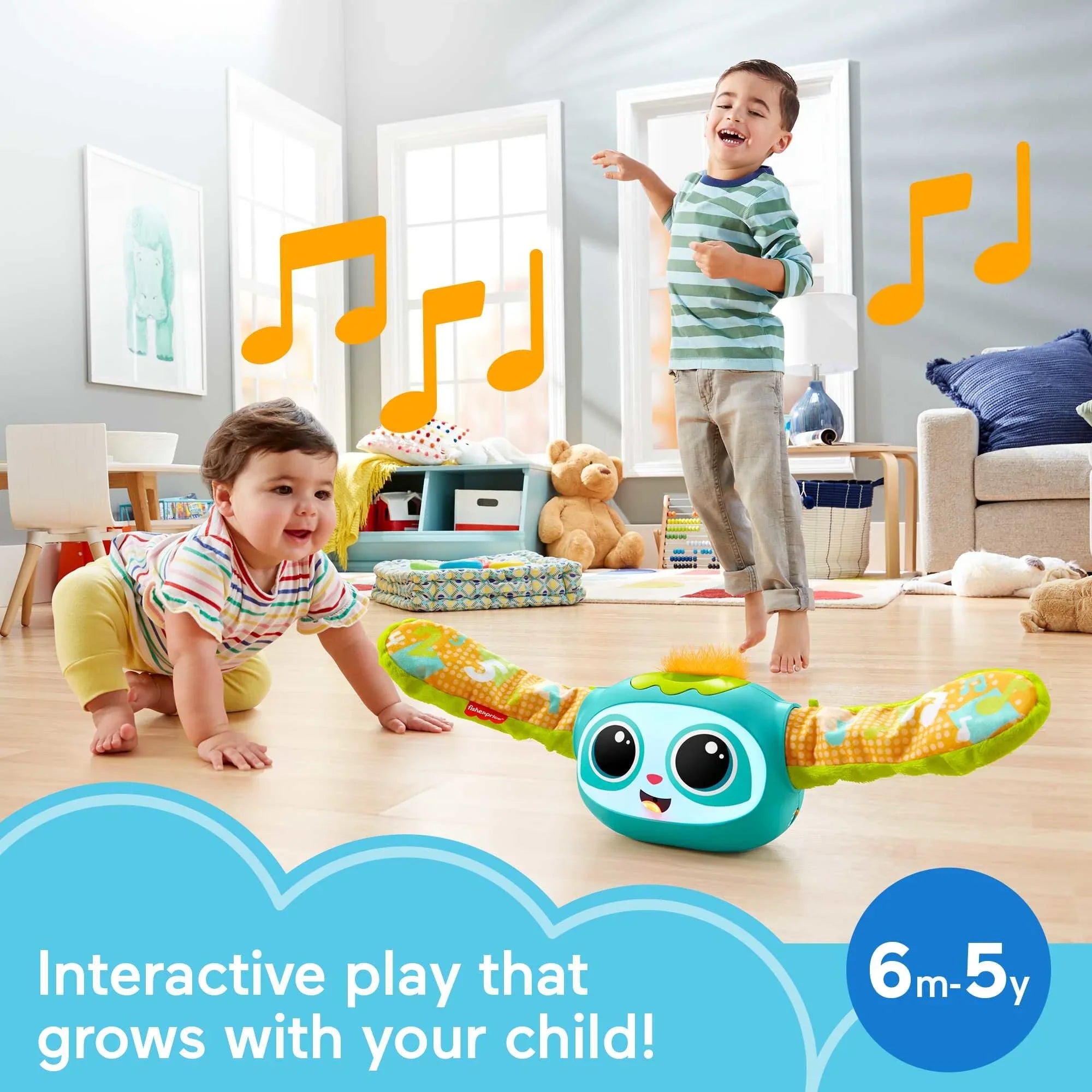 Preschool with Fisher-Price Learning Lights, Music Baby and Toy Toy Rollin’ Toddler Rovee Child and