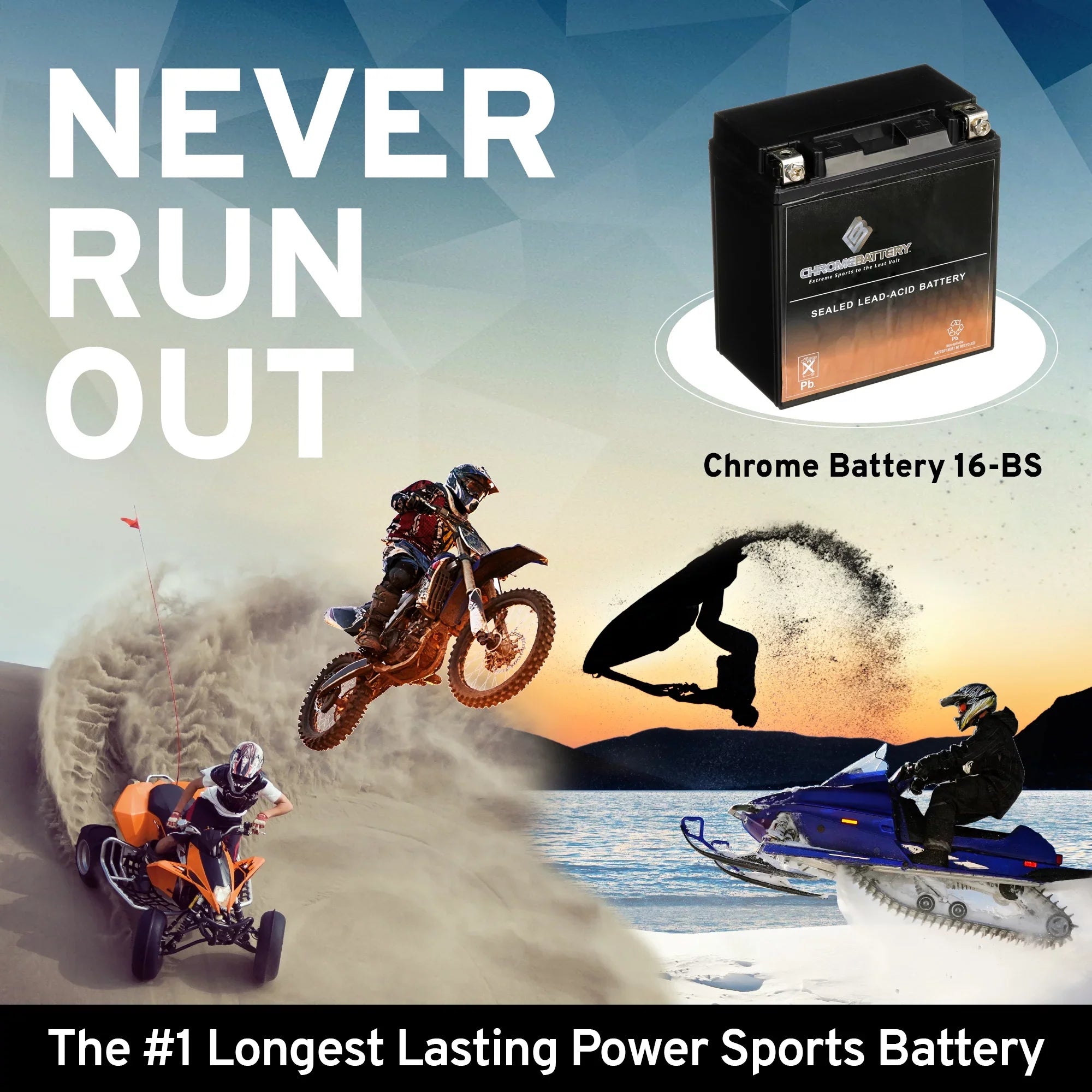 Battery Ah, (16-BS Kawasaki YTX16-BS Volt,14 for CCA) D Nomad 1600cc Motorcycle Chrome 12 2009 Battery 230
