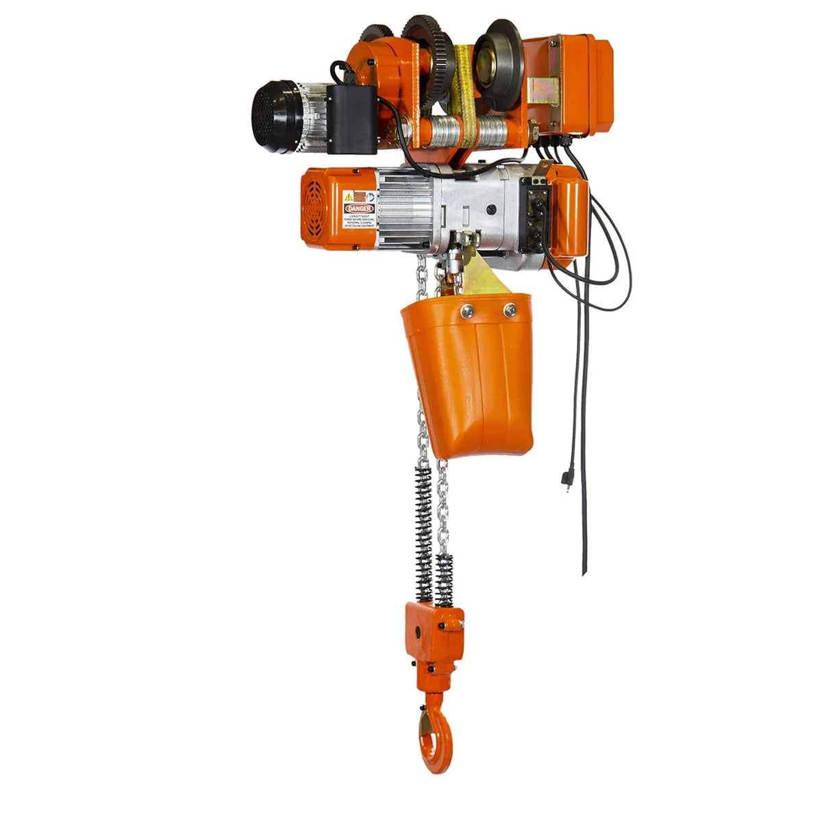 20 Chain Chain Trolley 1 Electric Ton M3/H2 Power ft. 220V G80 Hoist Prowinch