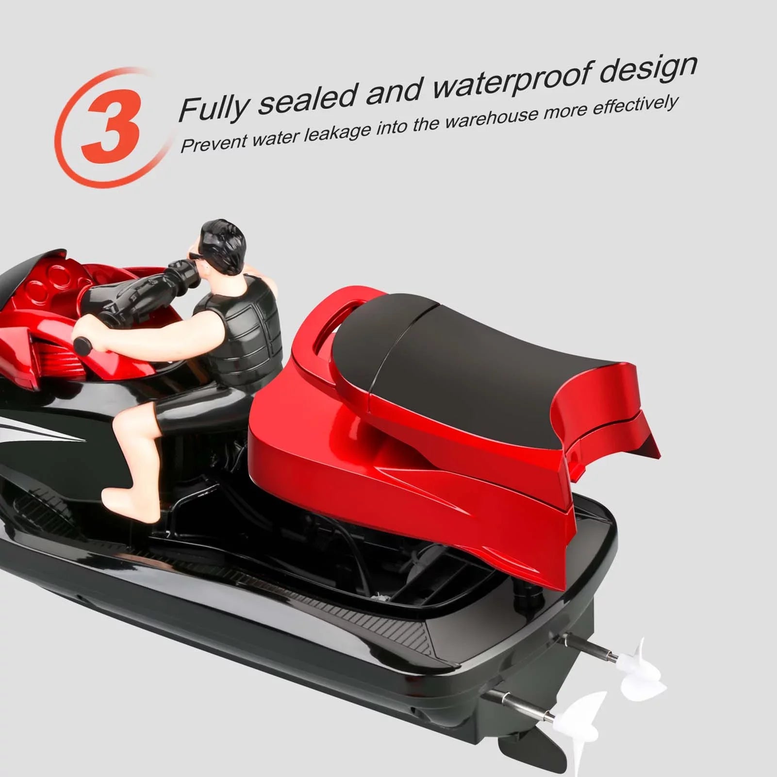 Lakes Pools and Control for OWSOO Girls 2.4Ghz Boat RC 809 Speed Motorboat Boat Remote for RC Waterproof Boys High