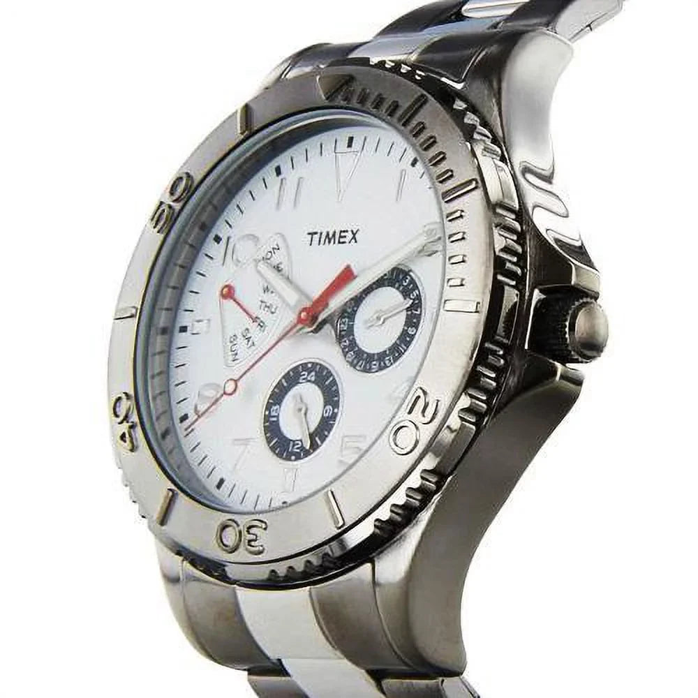 Timex Two Watch Mens Retrograde T2P038 Ameritus Tone