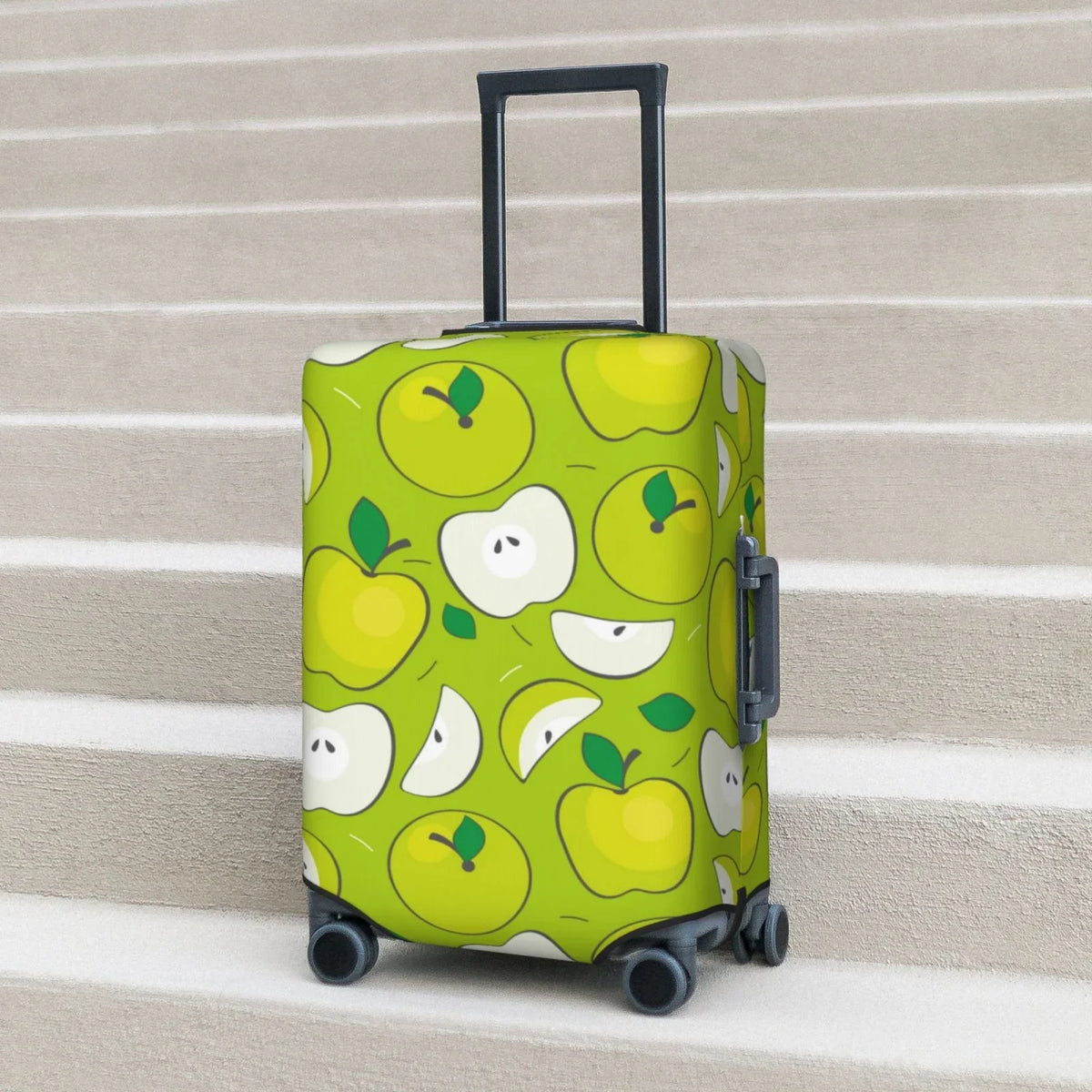 Cover Luggage Green Print - Inch Junzan Protector Suitcase Fits Fashion Apple 18-32 Luggage Washable