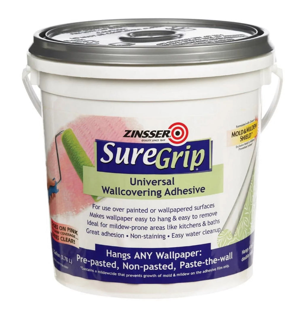 gal Adhesive Zinsser SureGrip 1 Strength Wallcovering High Glue