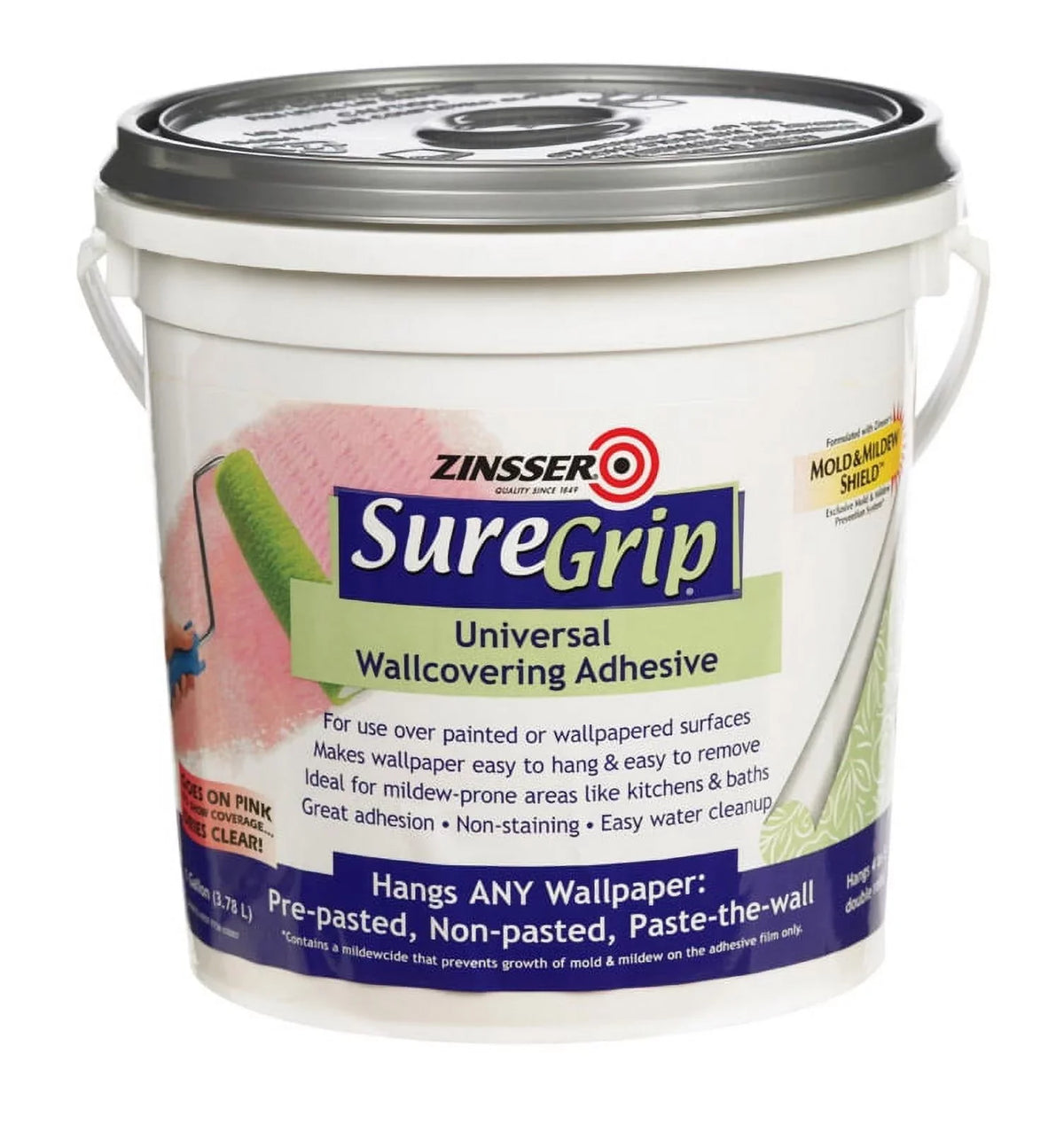 gal Adhesive Zinsser SureGrip 1 Strength Wallcovering High Glue