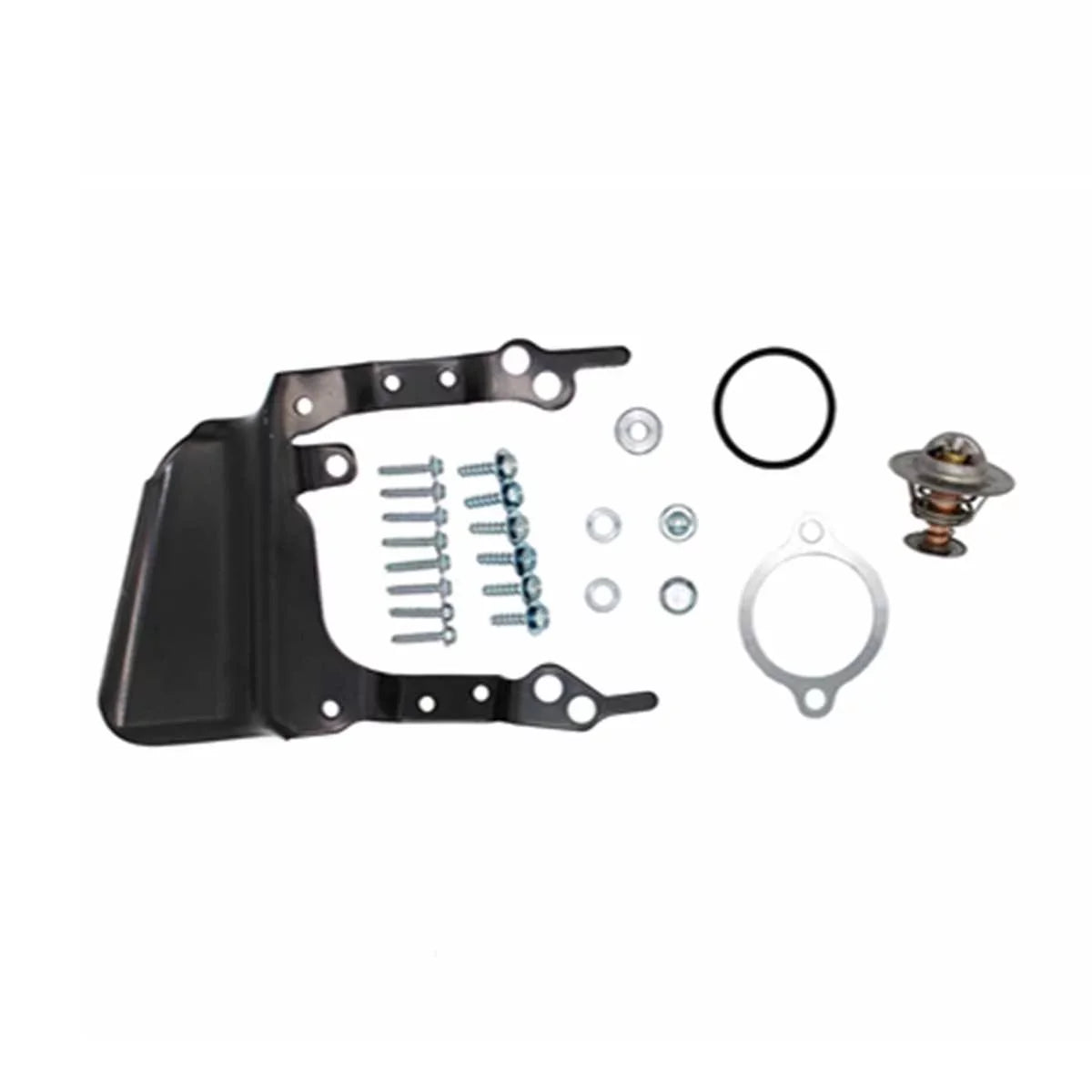 and AutoShack Victoria Town Explorer Gaskets Lincoln with Grand Car Manifold Mercury Ford Mustang Without Replacement Mountaineer Marquis Heated Coolant for PCV Upper Crown Intake Thermostat