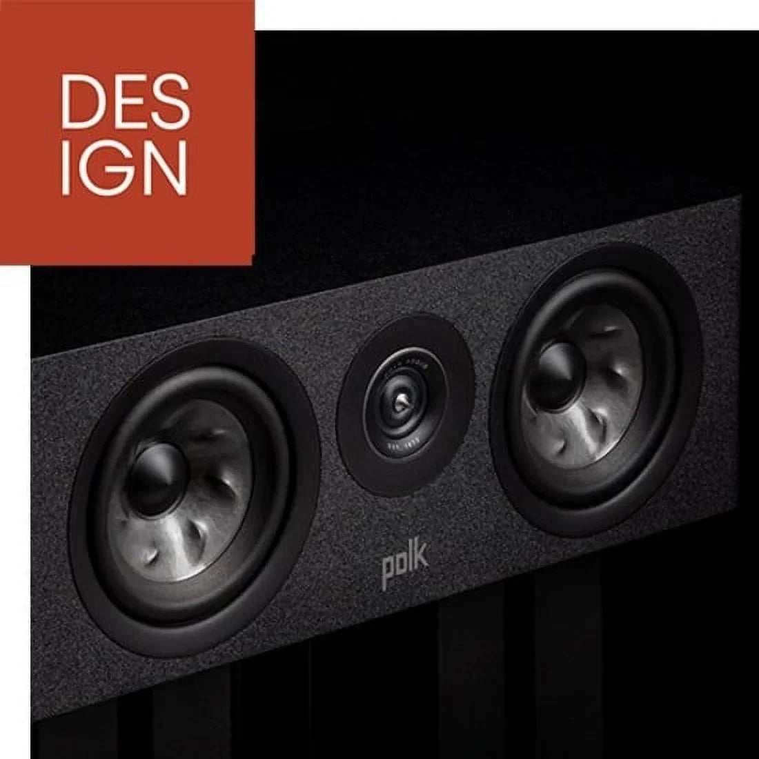 Polk Speaker, 2-way W 200 Reserve Black RMS, R300