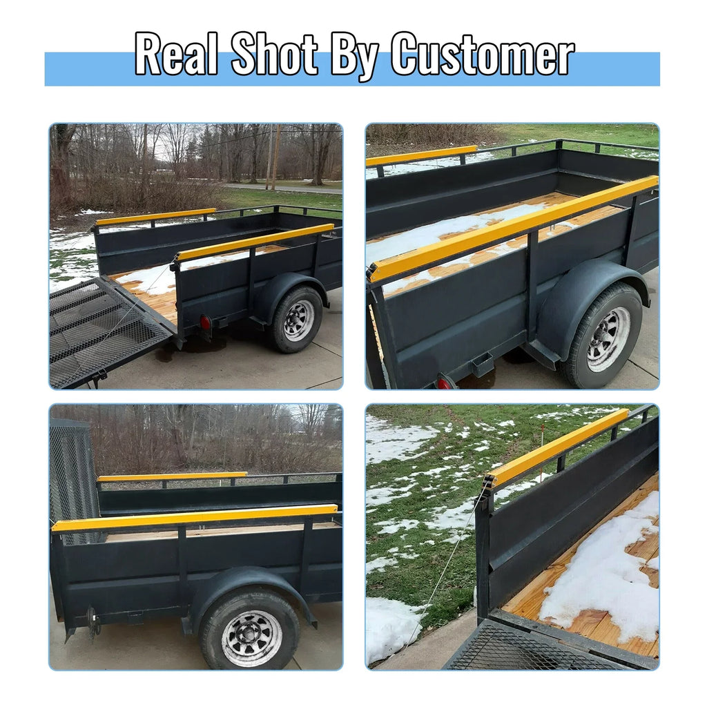 System Gate Liftgate Utility Pounds Ramp Trailer 2 Assist Sided Tailgate 350 Lift HECASA Lift