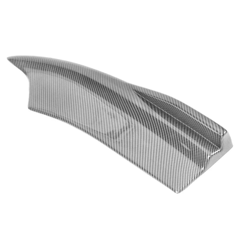 Style Charger Ikon Rear Fiber Motorsports Bumper Side Compatible Print with Lip Apron Carbon V2 15-23 Dodge