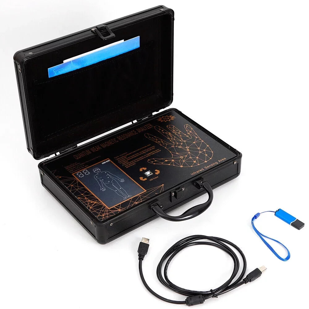 Hand Body Body Quantum Analyzer Touch Resonance 6TH Magnetic TOOL1SHOoo Black 4.7.0 Analyzer Health
