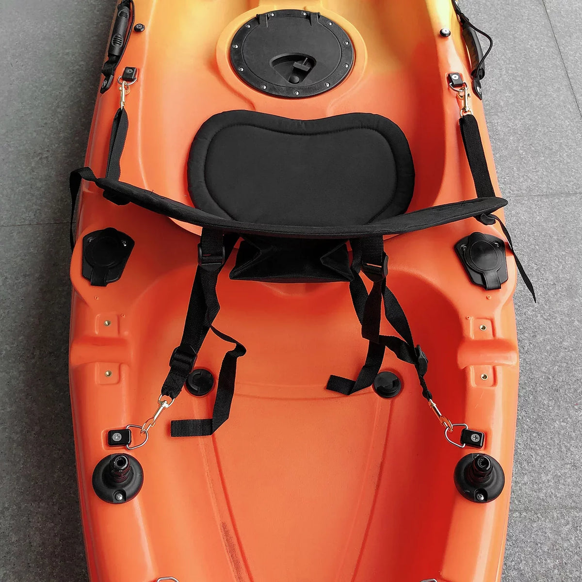 Cushioned Support Lixada High Repellent Kayak for Watersports Kids Canoe Children Back Seat with Seat Seat Water Boats Back Pad