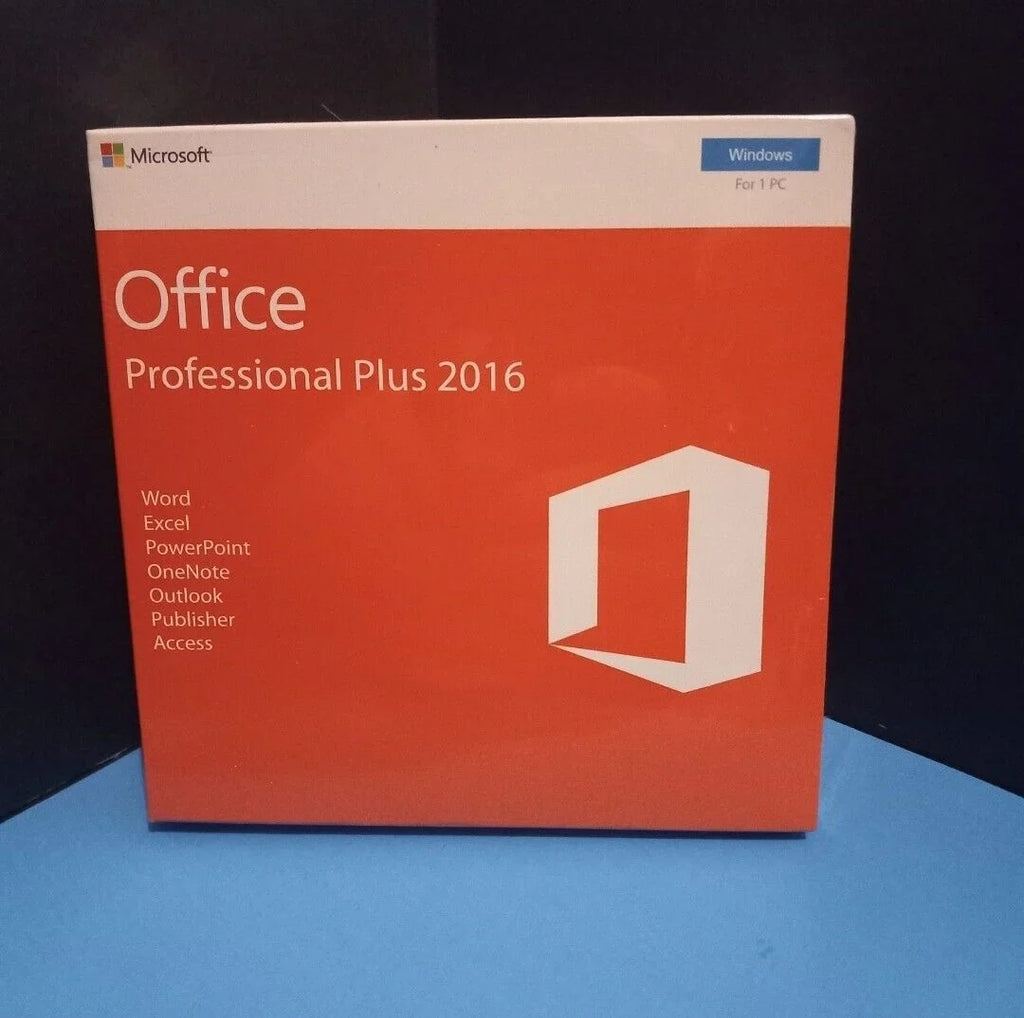 , 2016 key MICROSOFT AUTHORIZED card...(AUTHENTIC OFFICE SELLER) PRO PLUS