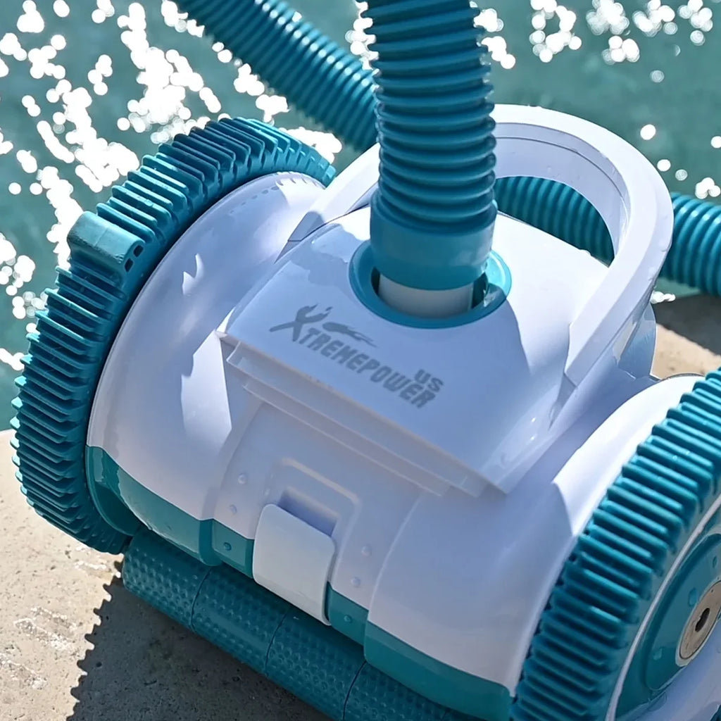 Automatic for Climbing Inground Pool Function Swimming Suction Hose Set Pool Side Wall Cleaners with XtremepowerUS