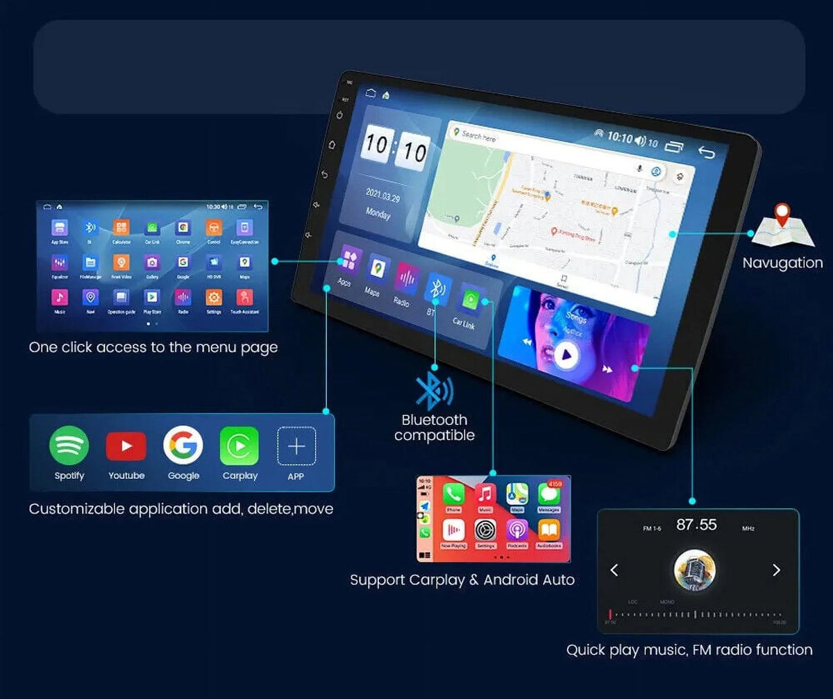 GPS IS350 ANDROID RADIO LEXUS 2006-2012 12 BT CAR 4+32G CARPLAY FOR STEREO IS250
