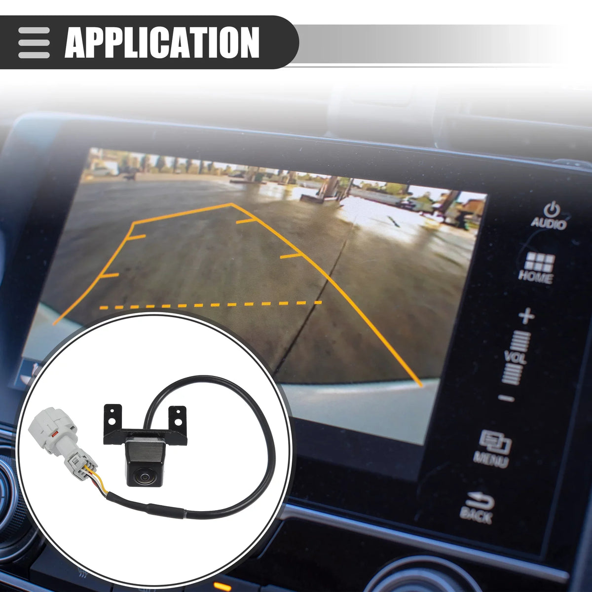 2011-2014 Black 95760-3S100 Metal Hyundai Sonata View for Unique Car Rear Bargains Camera Backup