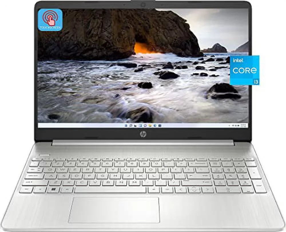 Display, 1TB Natural Processor, Intel HP Wi-Fi, S 2023 32GB SSD, Touchscreen Silver Iris Windows 11 Intel Newest Graphics, in Core Bluetooth, Mode, Laptop, 15.6" Home Webcam, RAM, i3-1115G4 Xe