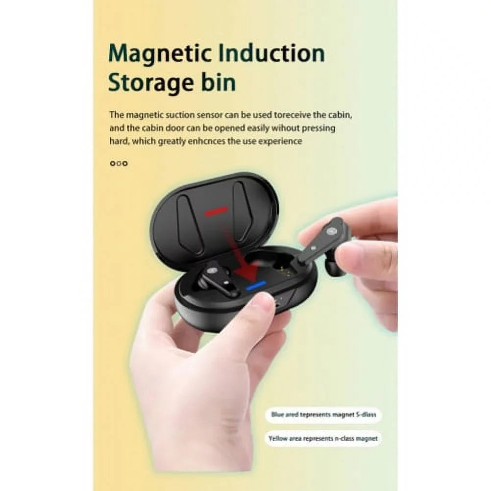 Stereo Max Max (2023) Hands-free Fire Mic Headphones Fire (2023) - Compatible Case Charging for 11 Wireless Tablet TWS With Headset Amazon True 11 Earbuds Earphones Amazon