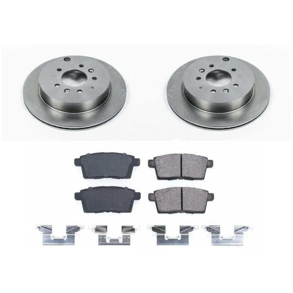 Set Brake For Discs Mazda Utility 2007-2012 Rear Kit Sport Pad Teledu CX-7 And 2-Wheel
